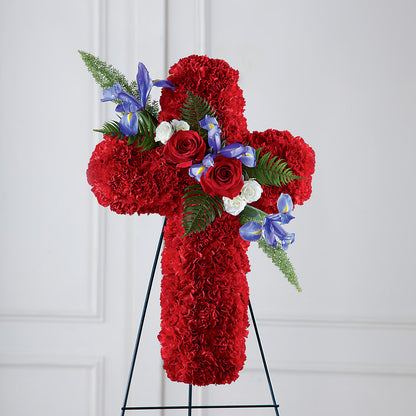 Faithful Hero Floral Cross –  212 Floral, New York NY