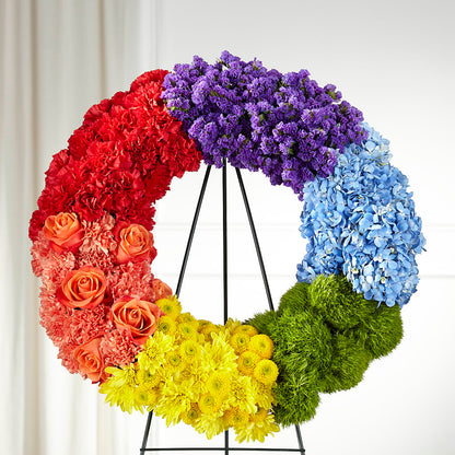 Circle of Love Wreath –  212 Floral, New York NY