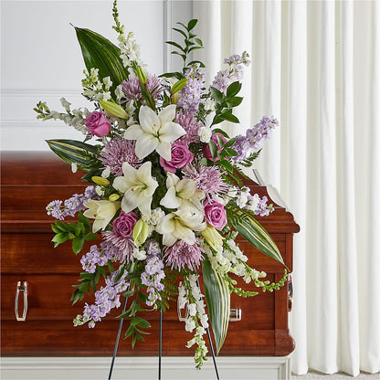 Grateful Hearts Standing Spray –  212 Floral, New York NY