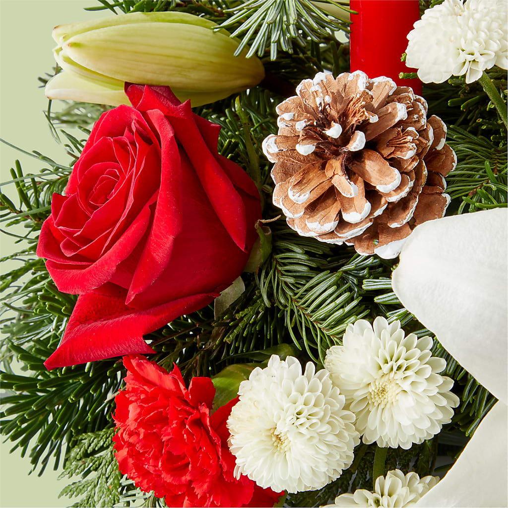Seasonal Festivities Centerpiece –  212 Floral, New York NY