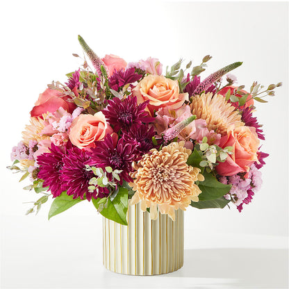 Berry Cobbler Bouquet with Ivory Vase –  212 Floral, New York NY