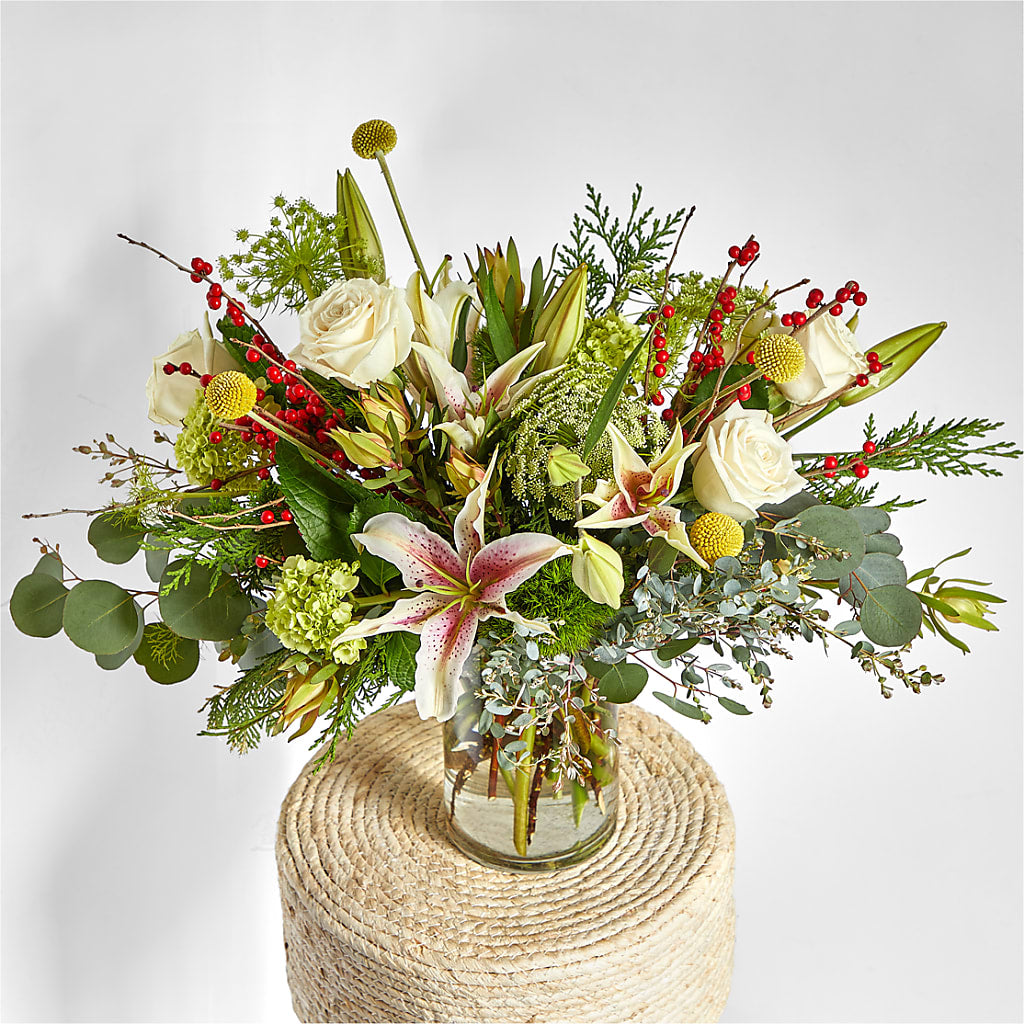 Berry & Bright Bouquet –  212 Floral, New York NY