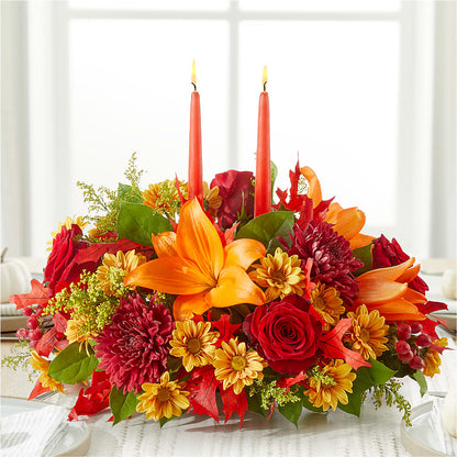 Autumn's Embrace Centerpiece –  212 Floral, New York NY