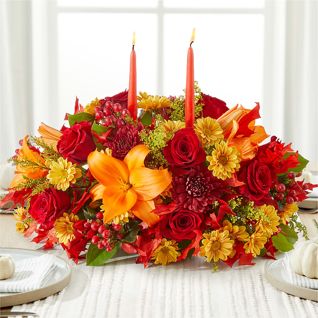 Autumn's Embrace Centerpiece –  212 Floral, New York NY