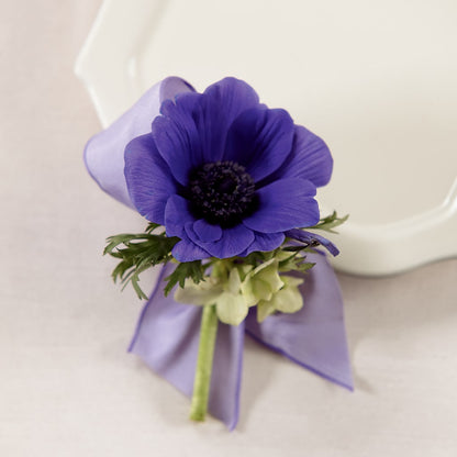 Purple Passion Boutonniere –  212 Floral, New York NY