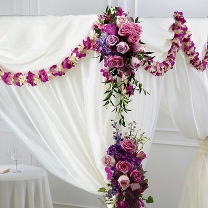 Color & Light Chuppah Decor –  212 Floral, New York NY