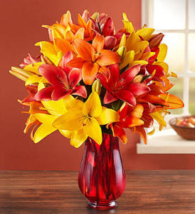 Autumn Lily Bouquet